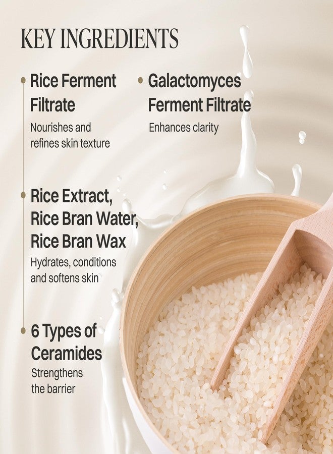 About Me Rice Makgeolli Ceramide Cream – Korean Traditional Fermentation Face Moisturizer for Dry Sensitive Skin – Daily Care with 6 Ceramides & Shea Butter – Korean Skin Care – 2.87oz, 85ml - Image 4
